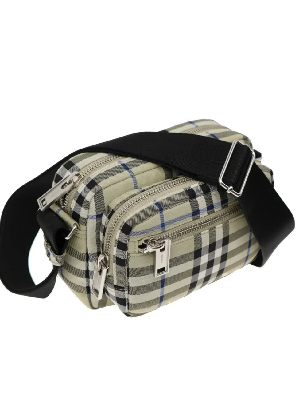 Burberry Warner Camera Crossbody Bag Lichen IP Check New